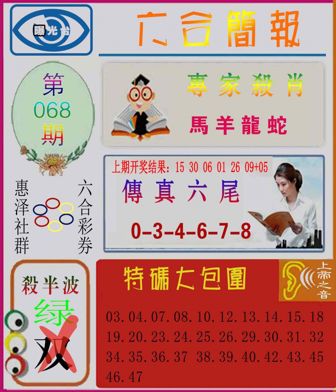 068期六合简报[图]