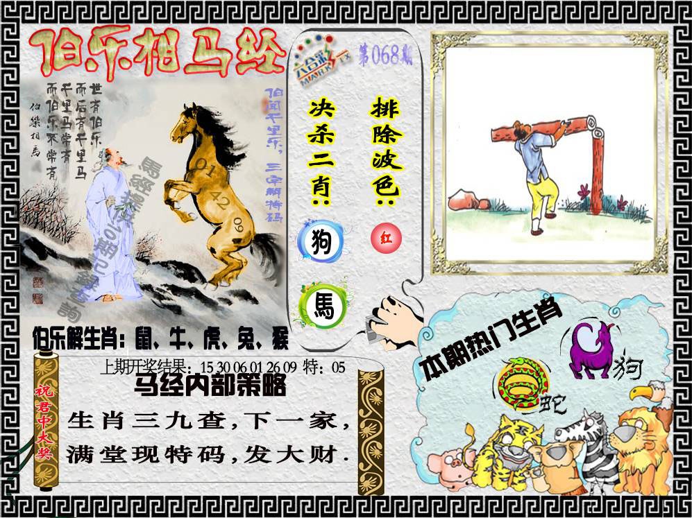 068期伯乐相马经[图]