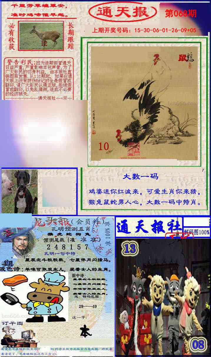 068期实力通天报[图]