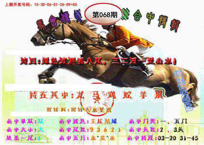 068期马会传真-综合报[图]