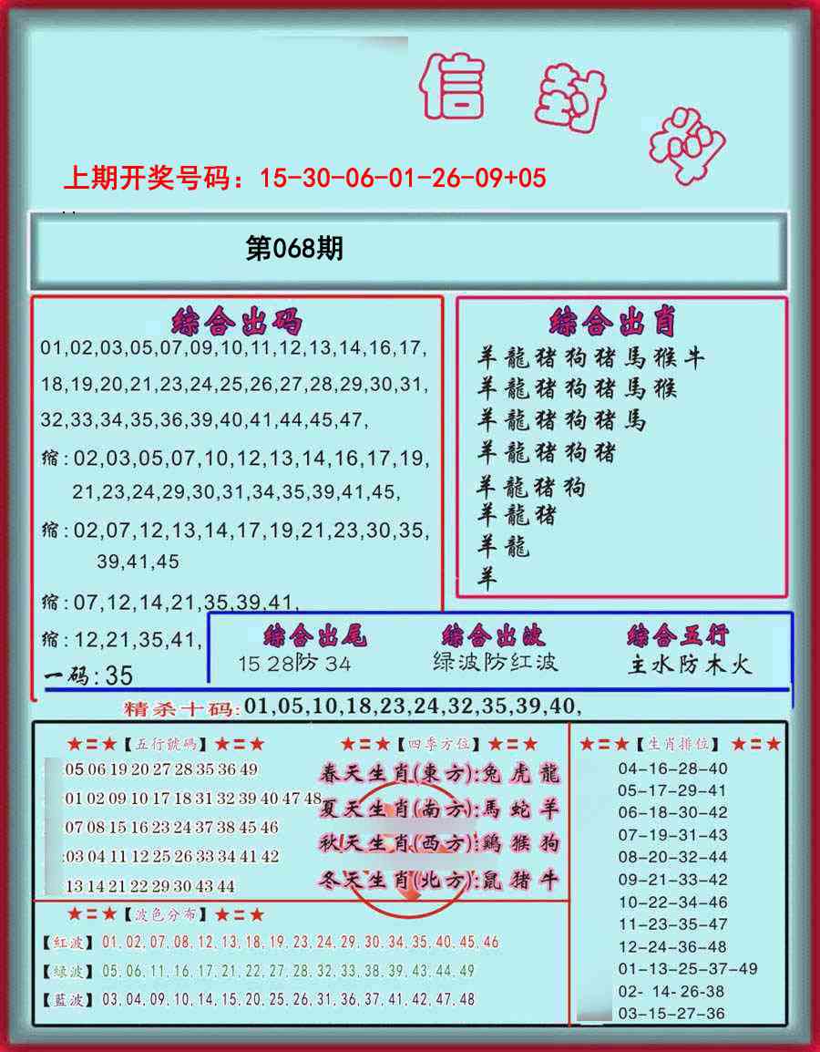 068期信封料[图]