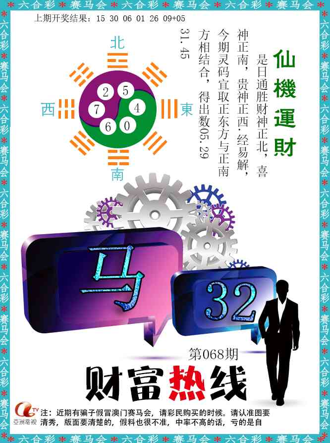 068期财富热线[图]