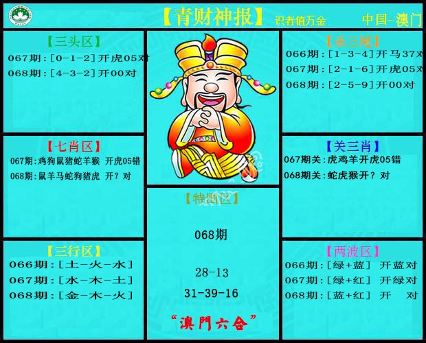 068期青财神[图]