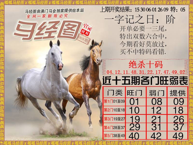 068期马经4[图]