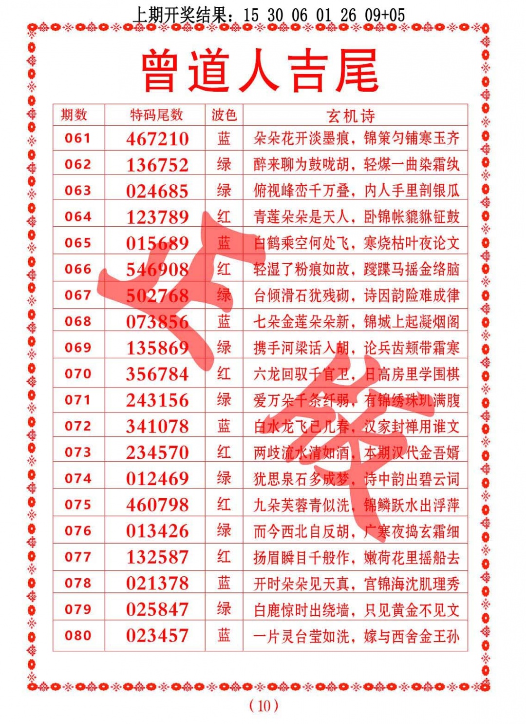 068期曾道人吉尾[图]