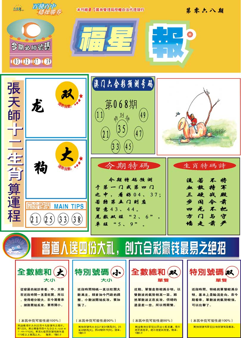068期福星报[图]