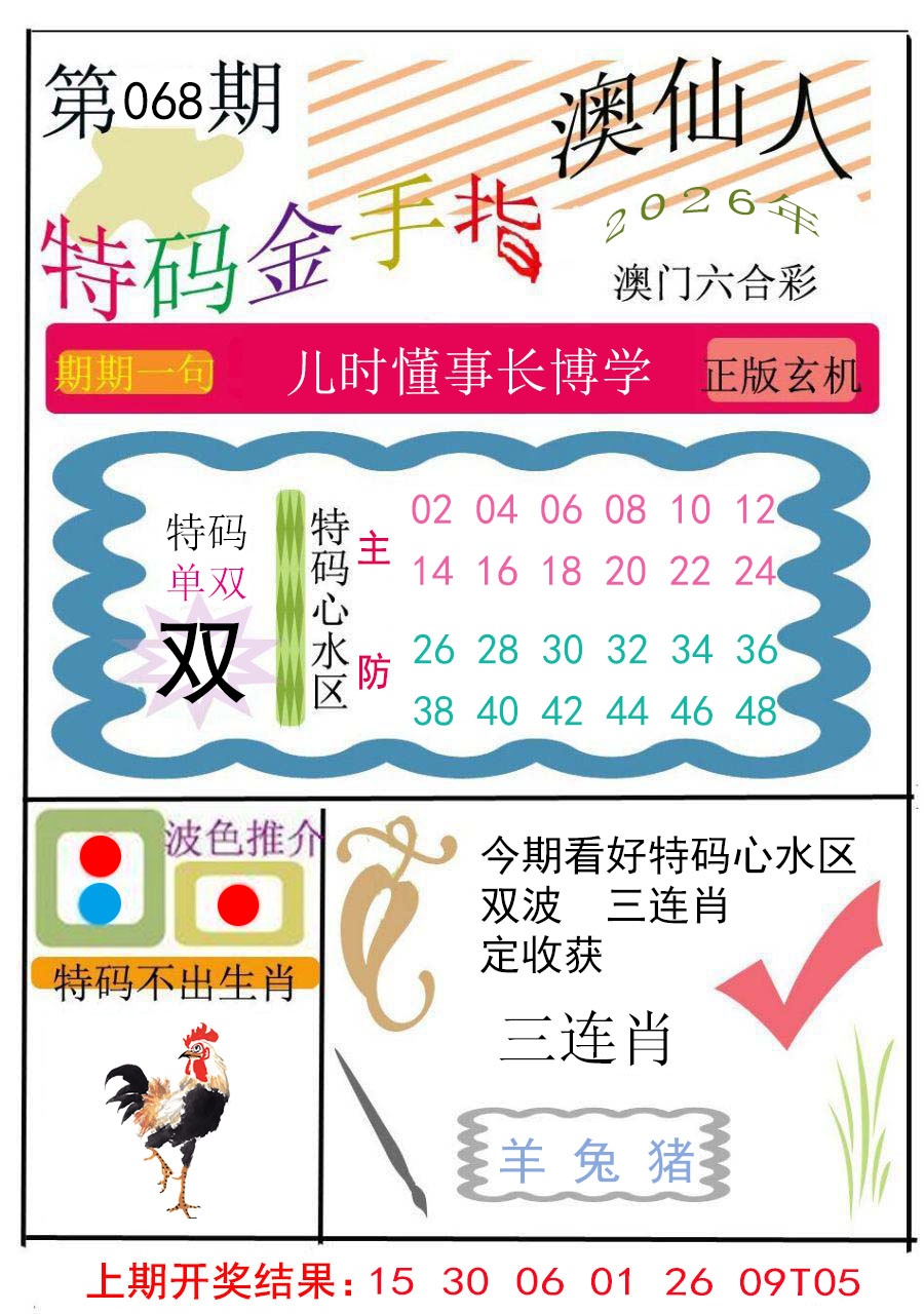 068期特码金手指[图]