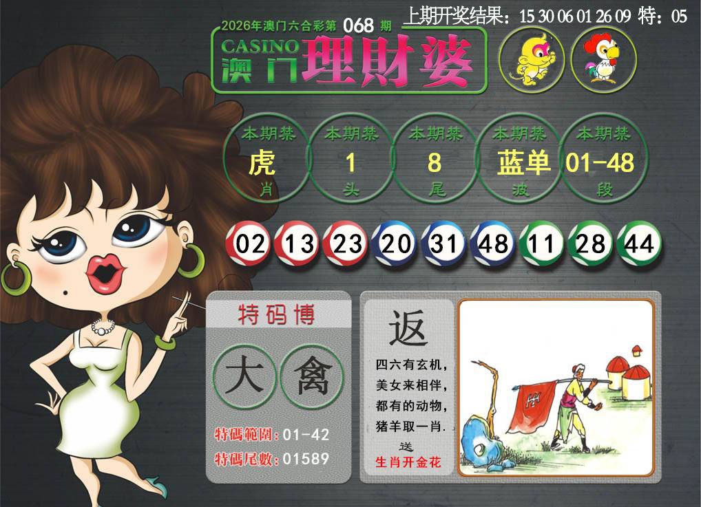 068期澳门理财婆[图]