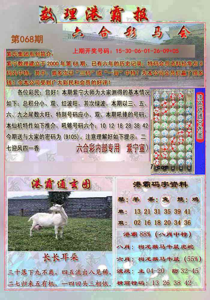 068期港霸报[图]