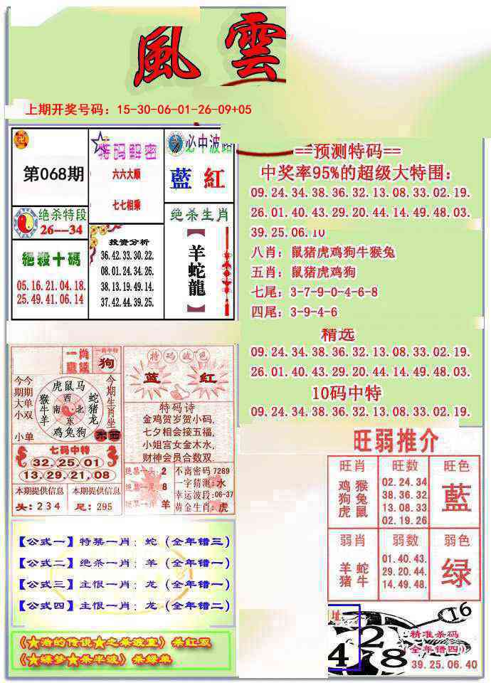 068期风云榜[图]