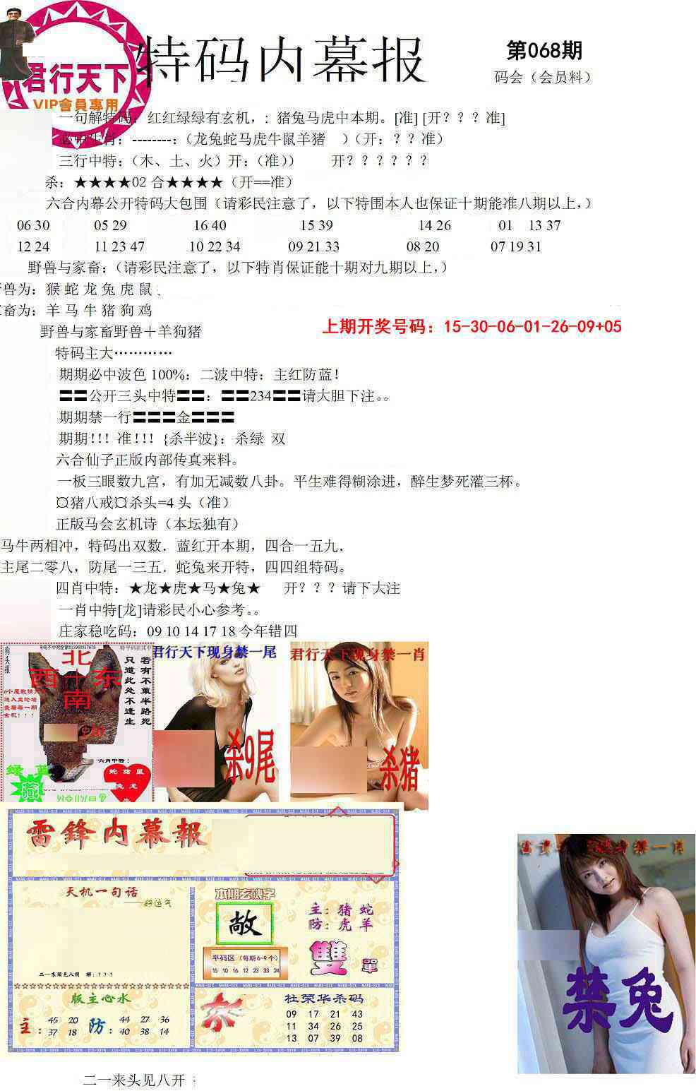 068期特码内幕报[图]